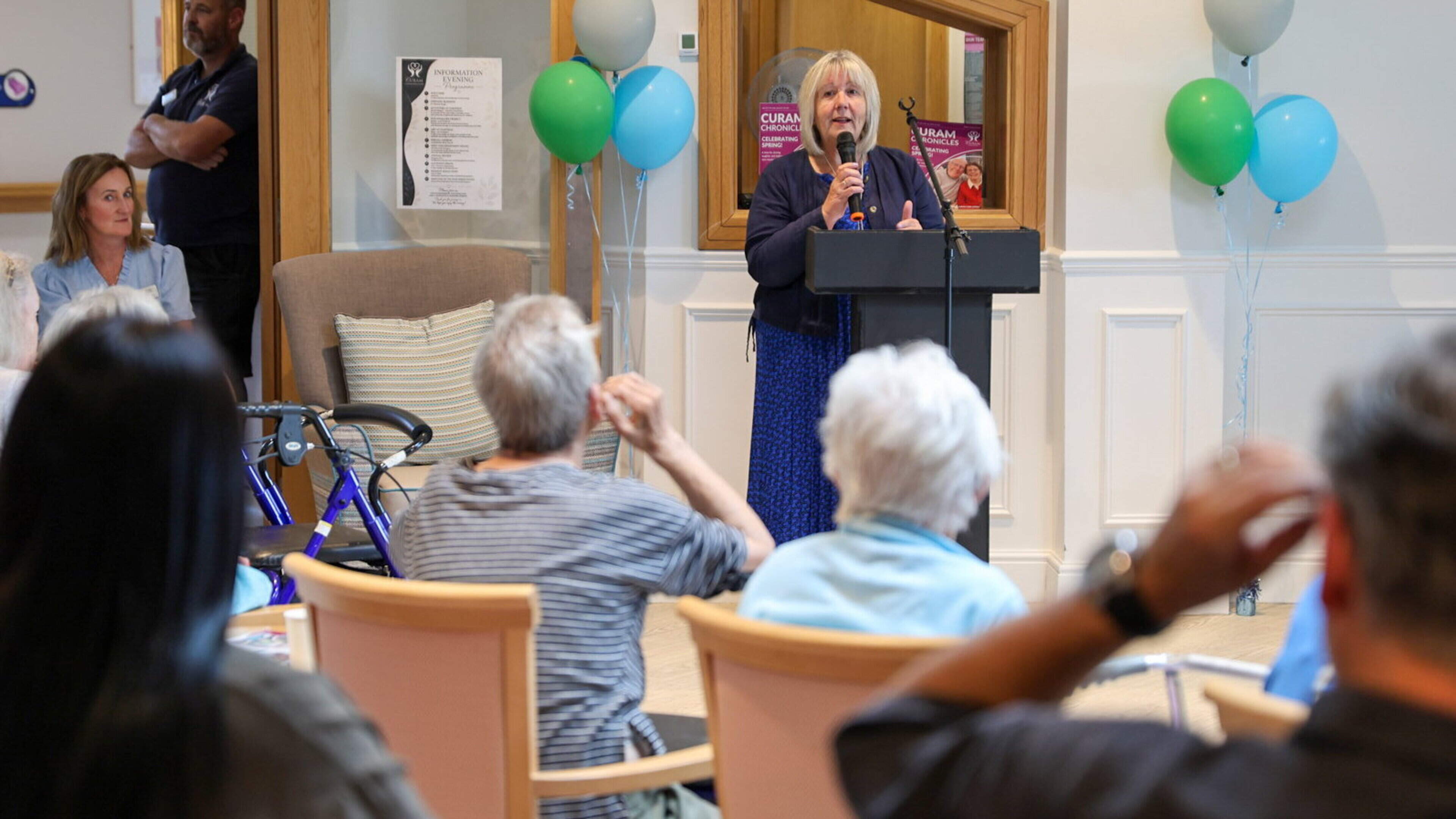 Community gather at Wexford nursing home for special information evening